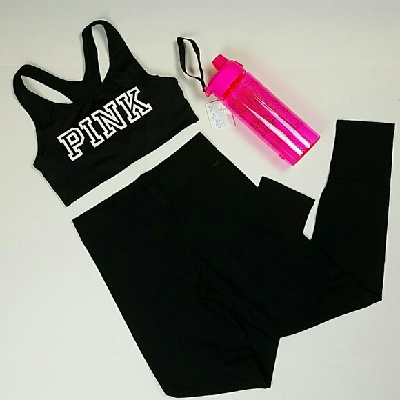PINK Victoria's Secret Pants - Pink Victoria's Secret leggings sports bra lot NWT